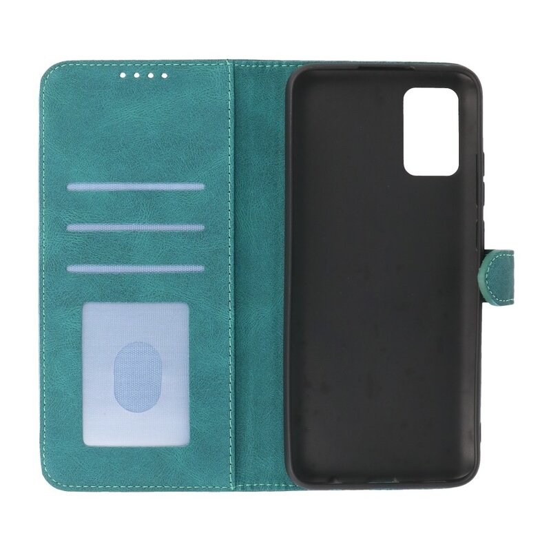 Wallet Cases Case for Samsung Galaxy A02s Dark Green