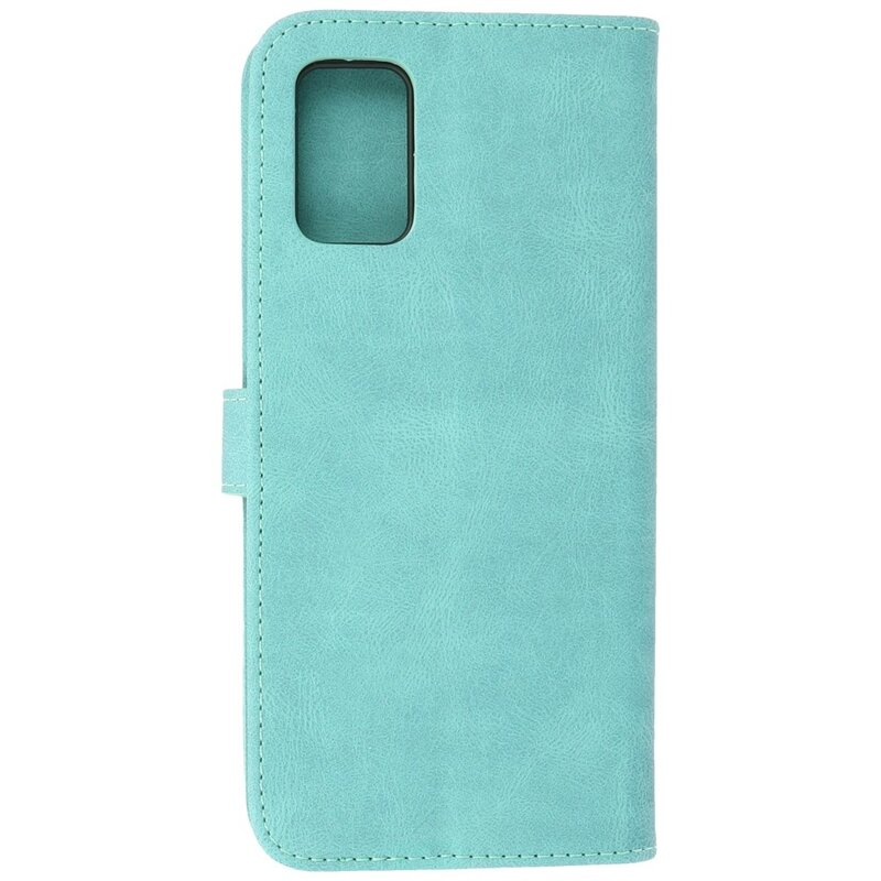 Wallet Cases Hülle für Samsung Galaxy A02s Türkis