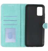 Etui portefeuille Etui pour Samsung Galaxy A02s Turquoise