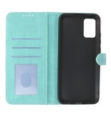 Wallet Cases Hülle für Samsung Galaxy A02s Türkis