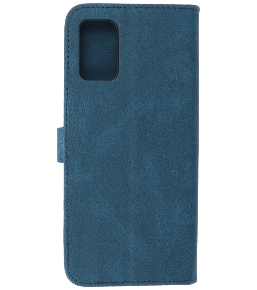 Etui portefeuille Etui pour Samsung Galaxy A02s Bleu