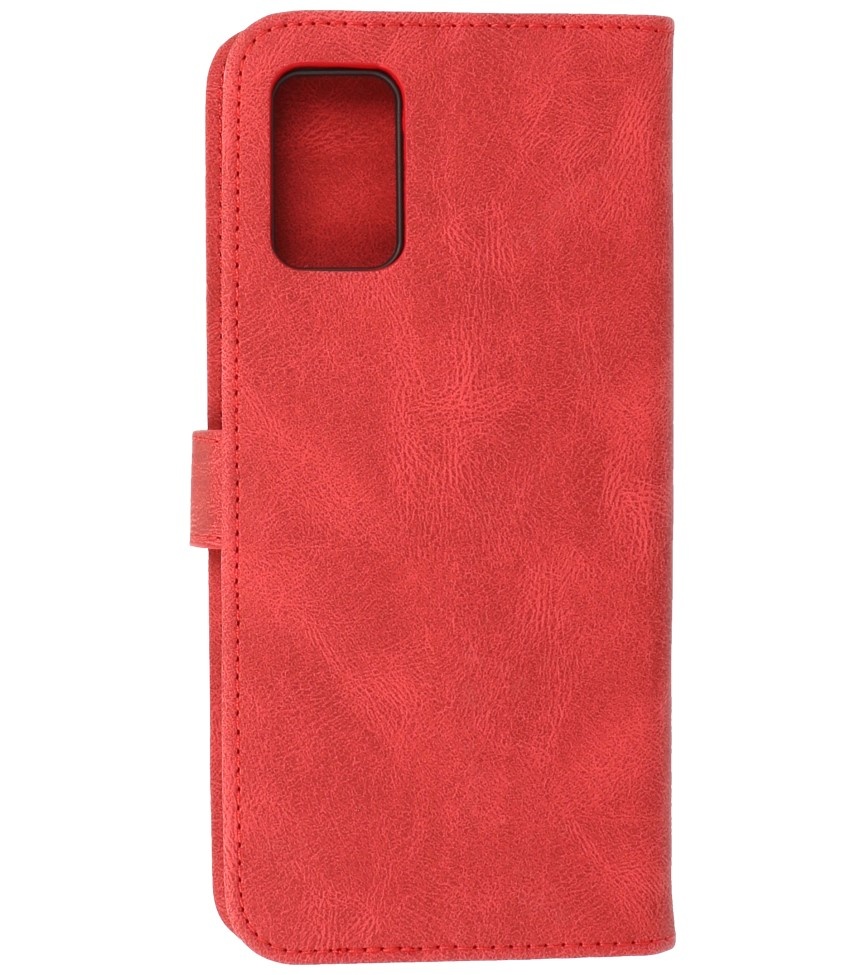 Custodia a portafoglio Custodia per Samsung Galaxy A02s Rossa