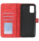 Etui portefeuille Etui pour Samsung Galaxy A02s Rouge