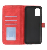 Wallet Cases Case for Samsung Galaxy A02s Red