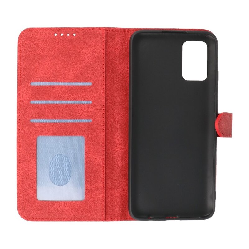 Wallet Cases Case for Samsung Galaxy A02s Red
