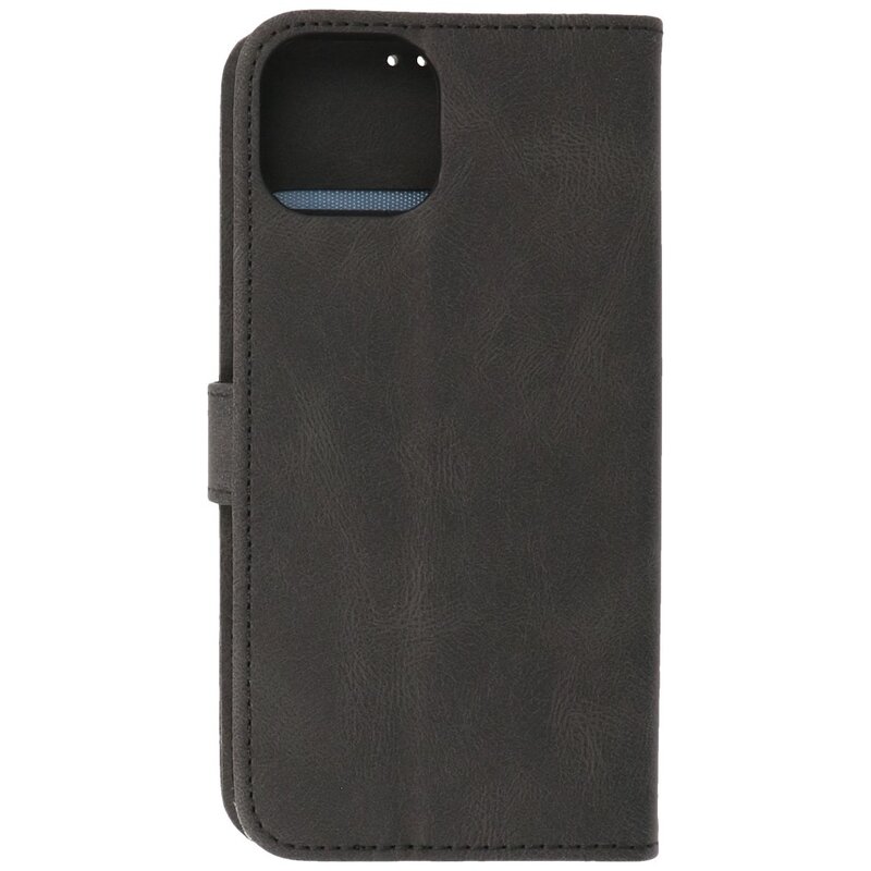 Wallet Cases Hülle für iPhone 13 Schwarz