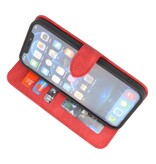 Etui portefeuille Etui pour iPhone 13 Rouge