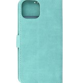 Wallet Cases Hoesje voor iPhone 13 Turquoise