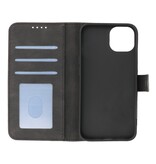 Custodia a portafoglio Custodia per iPhone 13 Mini nera