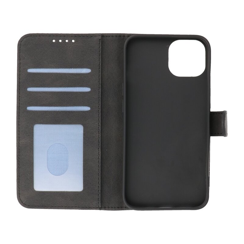 Wallet Cases Case for iPhone 13 Mini Black
