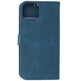 Wallet Cases Hoesje voor iPhone 13 Mini Blauw