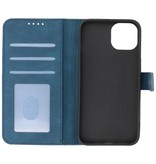 Estuche Wallet Cases para iPhone 13 Mini Azul