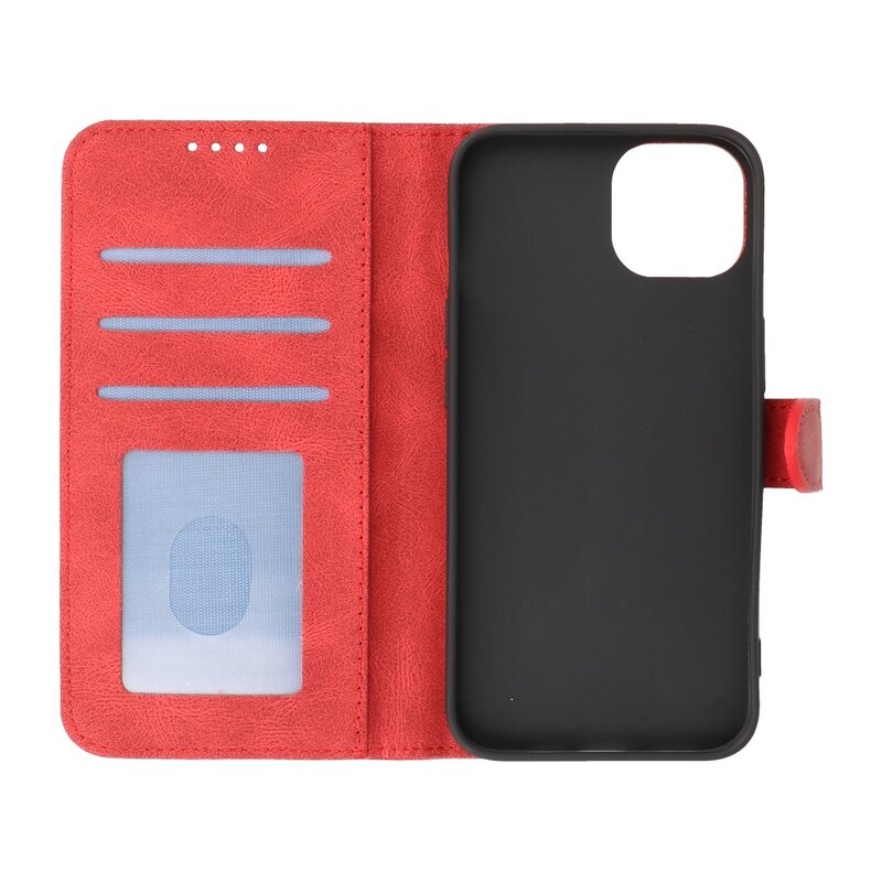 Wallet Cases Case for iPhone 13 Mini Red