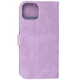Custodia a portafoglio Custodia per iPhone 13 Mini viola