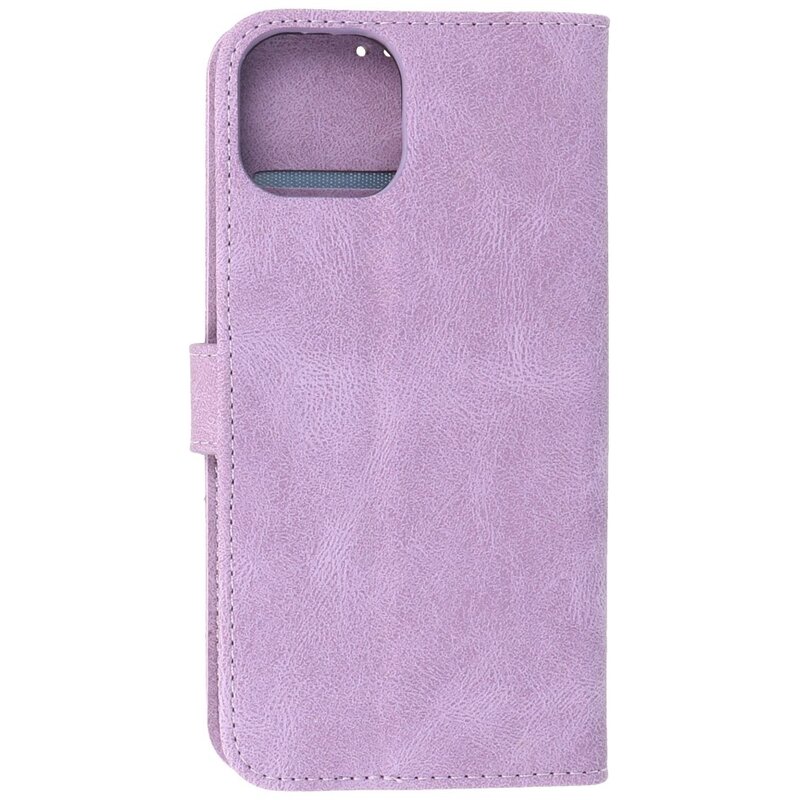 Custodia a portafoglio Custodia per iPhone 13 Mini viola