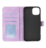 Wallet Cases Hülle für iPhone 13 Mini Lila