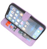 Custodia a portafoglio Custodia per iPhone 13 Mini viola