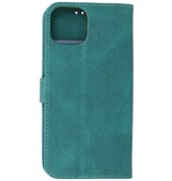 Custodia a portafoglio Custodia per iPhone 13 Mini verde scuro
