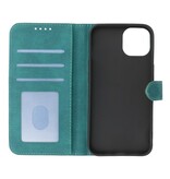 Wallet Cases Case for iPhone 13 Mini Dark Green