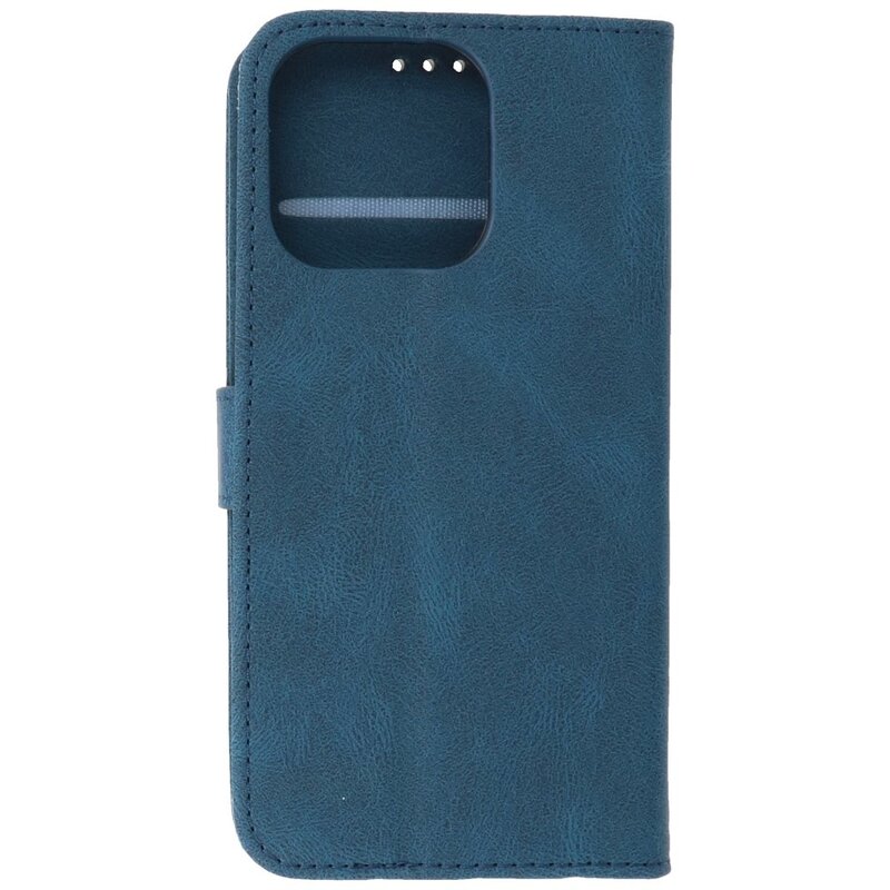 Etui portefeuille Etui pour iPhone 13 Pro Bleu