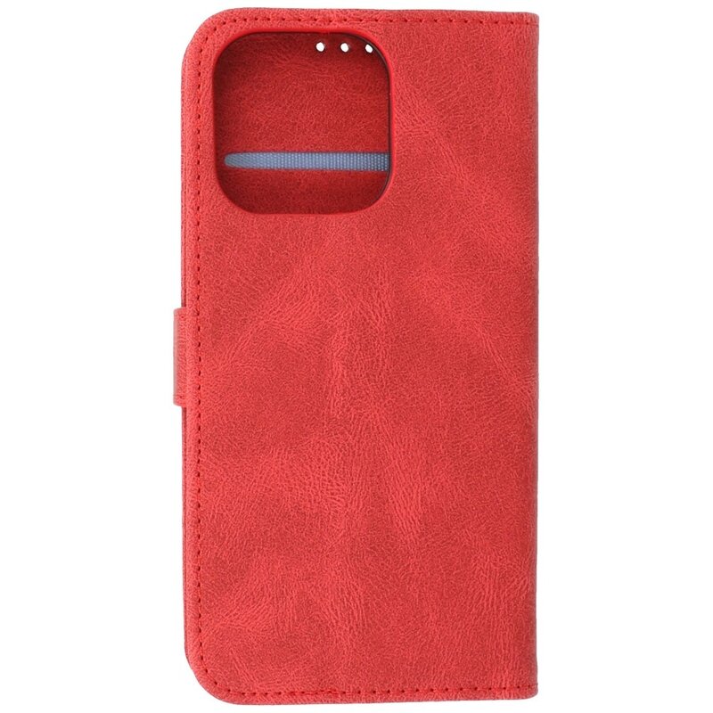 Custodia a portafoglio Custodia per iPhone 13 Pro rossa