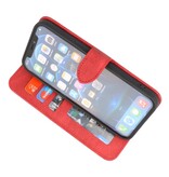 Custodia a portafoglio Custodia per iPhone 13 Pro rossa