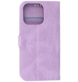 Custodia a portafoglio Custodia per iPhone 13 Pro viola