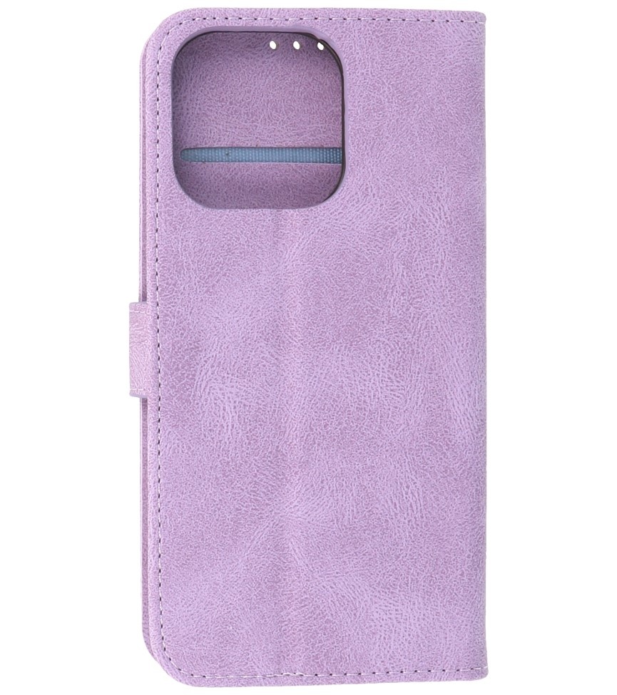 Estuche Wallet Cases para iPhone 13 Pro Morado