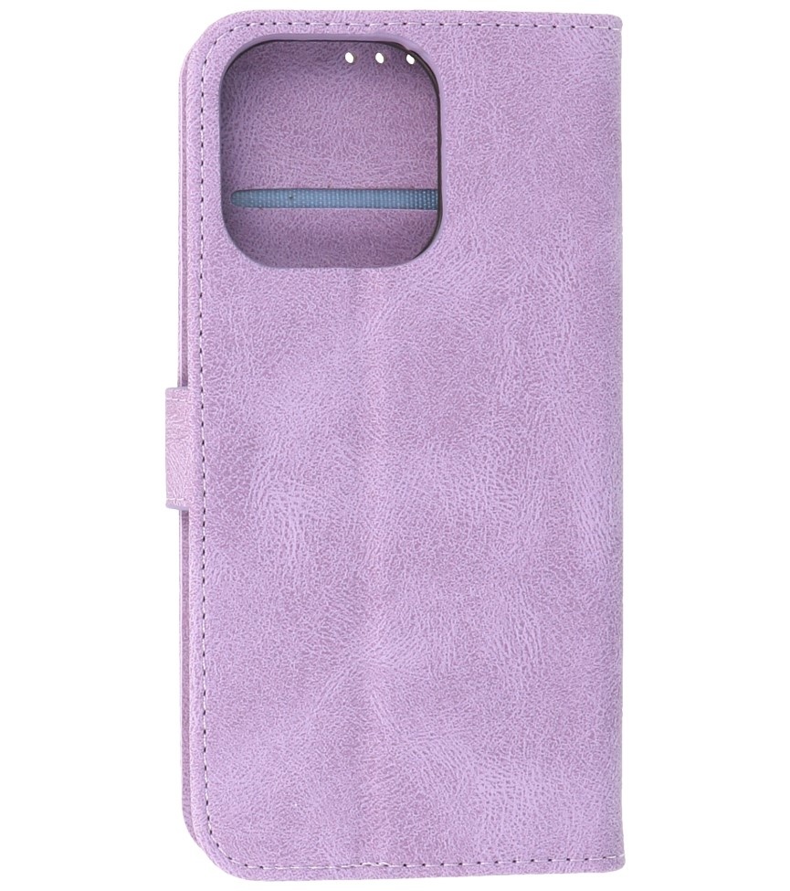 Wallet Cases Hülle für iPhone 13 Pro Lila