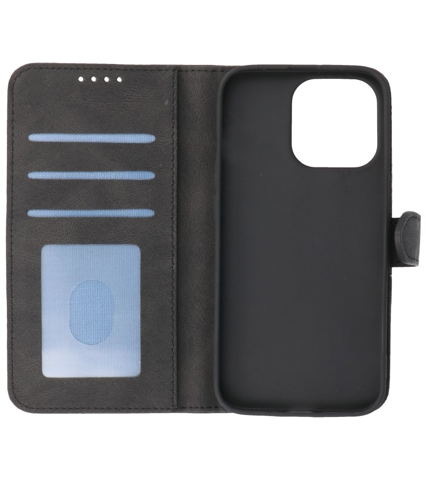 Estuche Wallet Cases para iPhone 13 Pro Max Negro