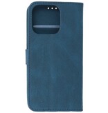 Wallet Cases Hülle für iPhone 13 Pro Max Blau