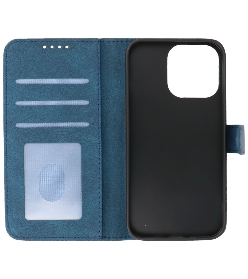 Estuche Wallet Cases para iPhone 13 Pro Max Azul