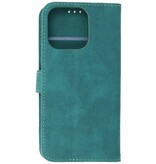 Wallet Cases Hülle für iPhone 13 Pro Max Dunkelgrün