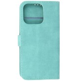 Wallet Cases Hülle für iPhone 13 Pro Max Türkis