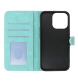 Estuche Wallet Cases para iPhone 13 Pro Max Turquesa