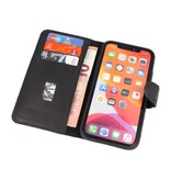 MF Handmade Leer Bookstyle Hoesje iPhone 13 Mini Zwart