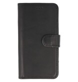 MF Handmade Leather Bookstyle Case iPhone 13 Mini Black