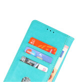 Bookstyle Pung Etuier Etui Motorola Moto G60s Grøn