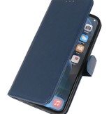 Bookstyle Wallet Cases Hoes voor iPhone 12 mini Navy