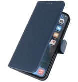 Bookstyle Wallet Cases Hoes voor iPhone 12 mini Navy