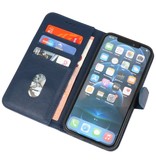 Funda Bookstyle Wallet Cases para iPhone 12 Pro Max Azul marino