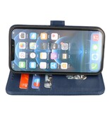 Bookstyle Wallet Cases Hülle für iPhone 12 Pro Max Navy