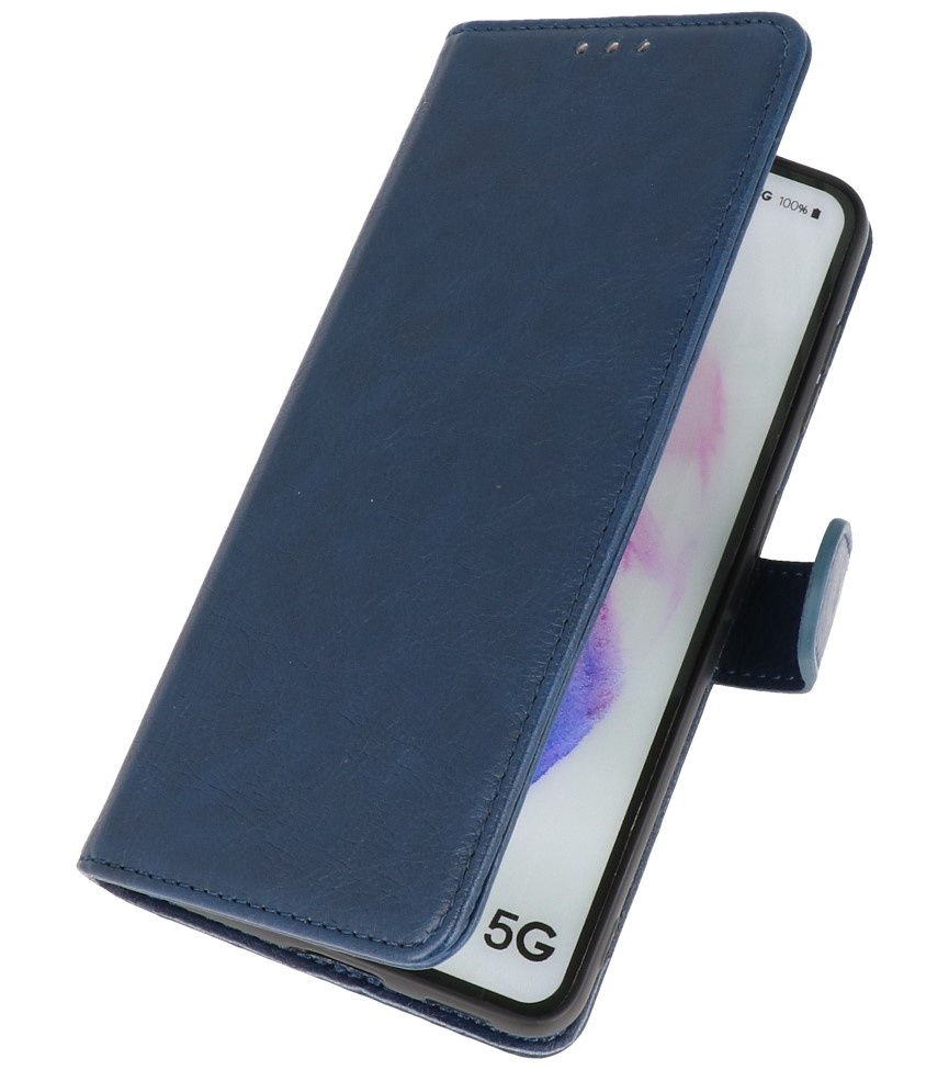 Bookstyle Wallet Cases Hoesje voor Samsung S20 Navy