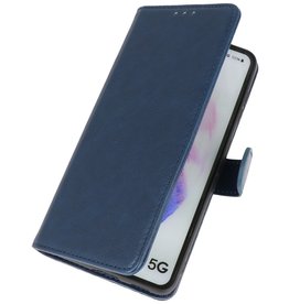 Étui portefeuille Bookstyle pour Samsung S20 Plus Navy