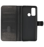 Bookstyle Wallet Cases Hoesje Motorola Moto G60 Zwart