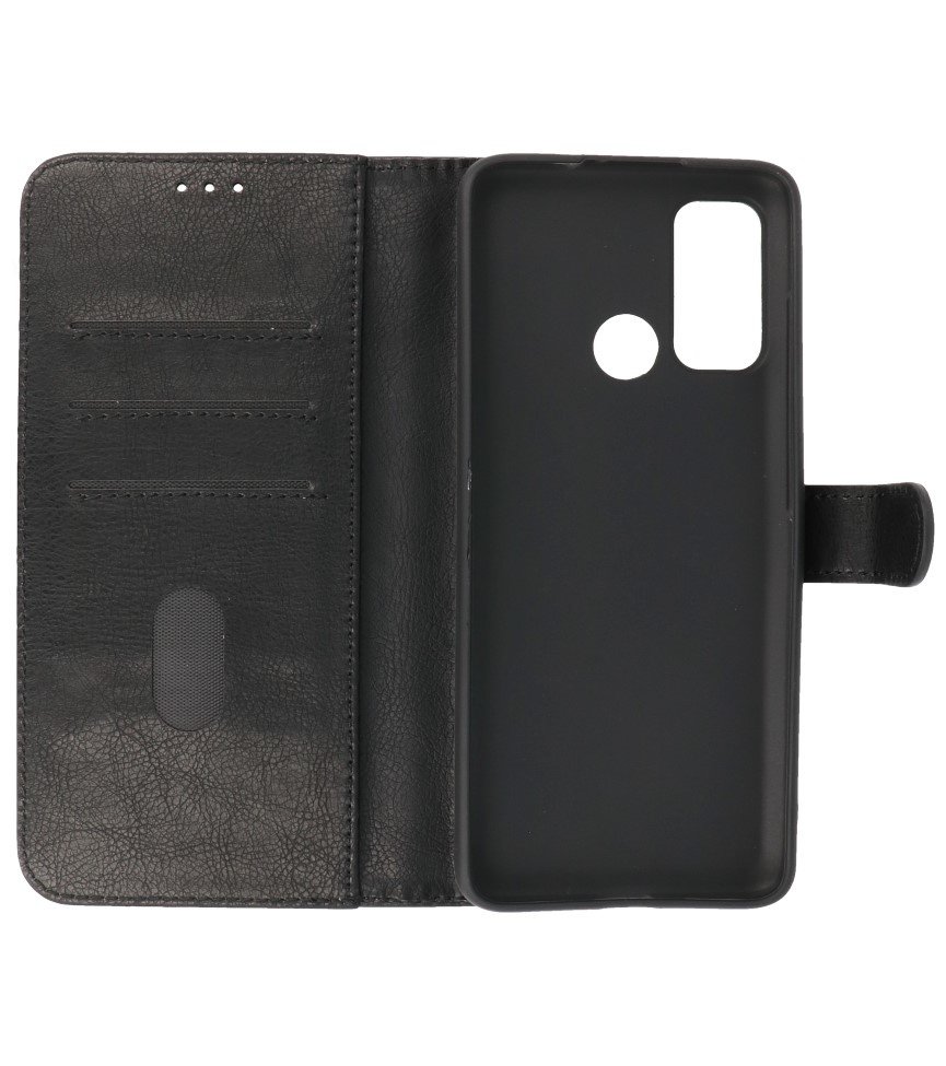 Bookstyle Pung Etuier Etui Motorola Moto G60 Sort