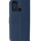 Bookstyle Wallet Cases Case Motorola Moto G60 Azul marino