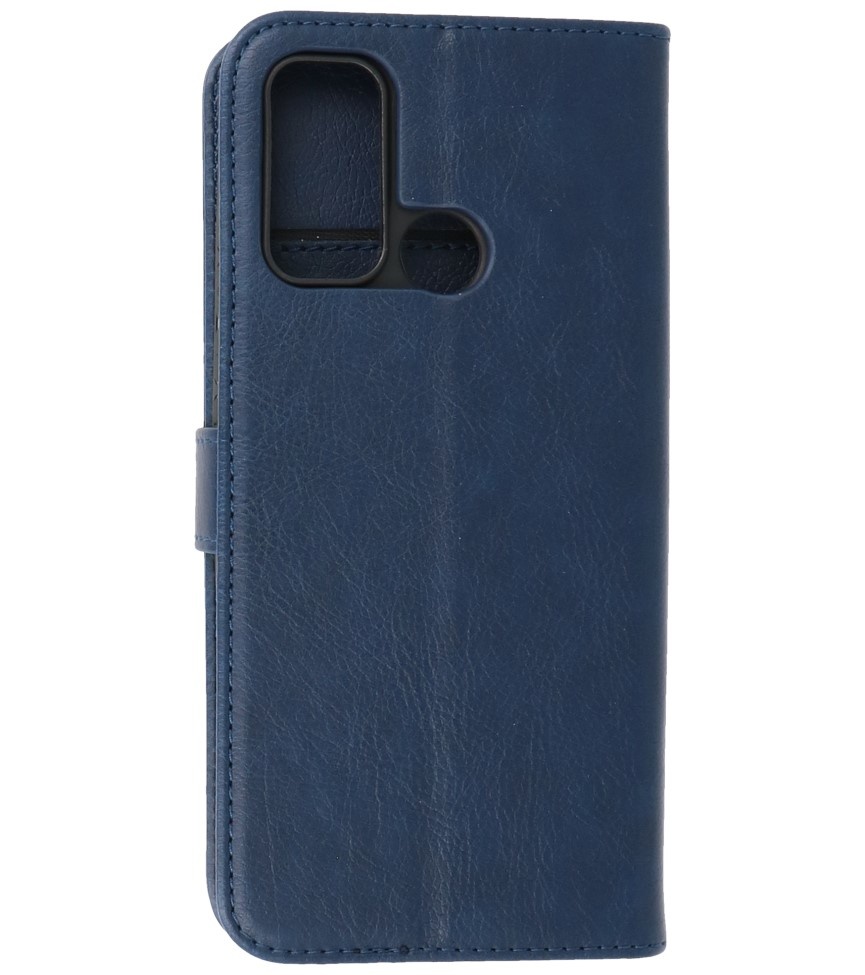 Bookstyle Portemonnaie Hüllen Hülle Motorola Moto G60 Navy