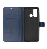 Bookstyle Wallet Cases Case Motorola Moto G60 Azul marino