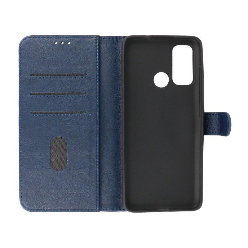 Bookstyle Wallet Cases Case Motorola Moto G60 Navy